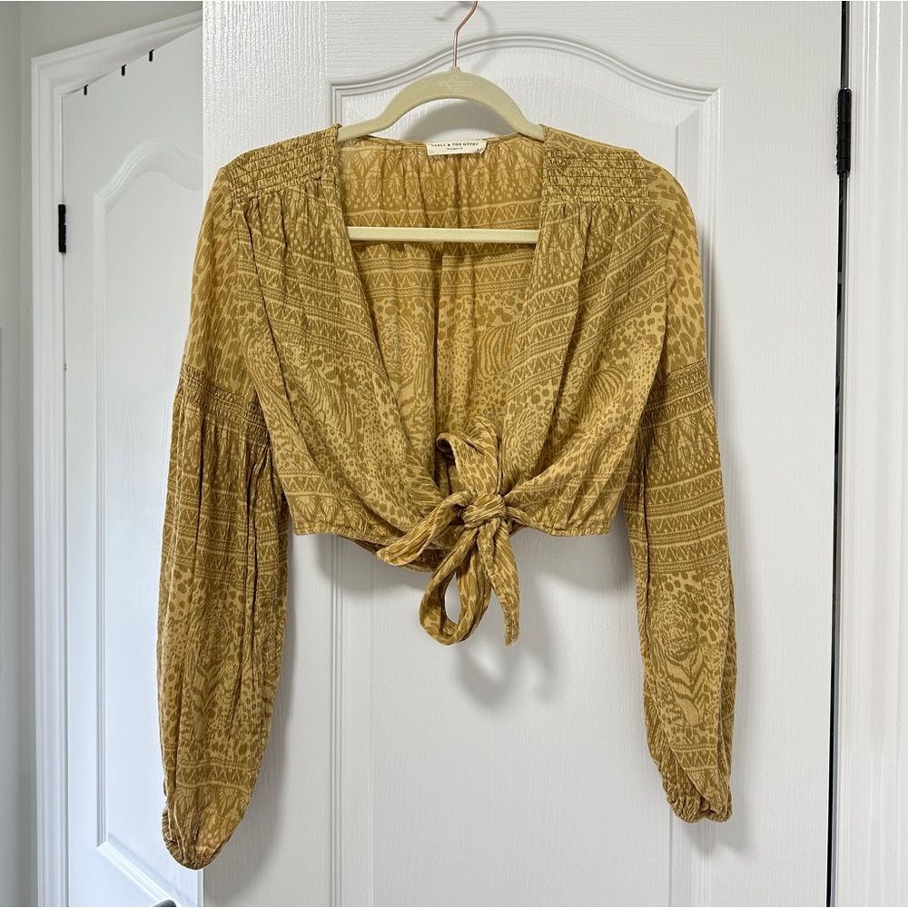 SPELL Wild Thing Tie Top (size AU Small) Rare